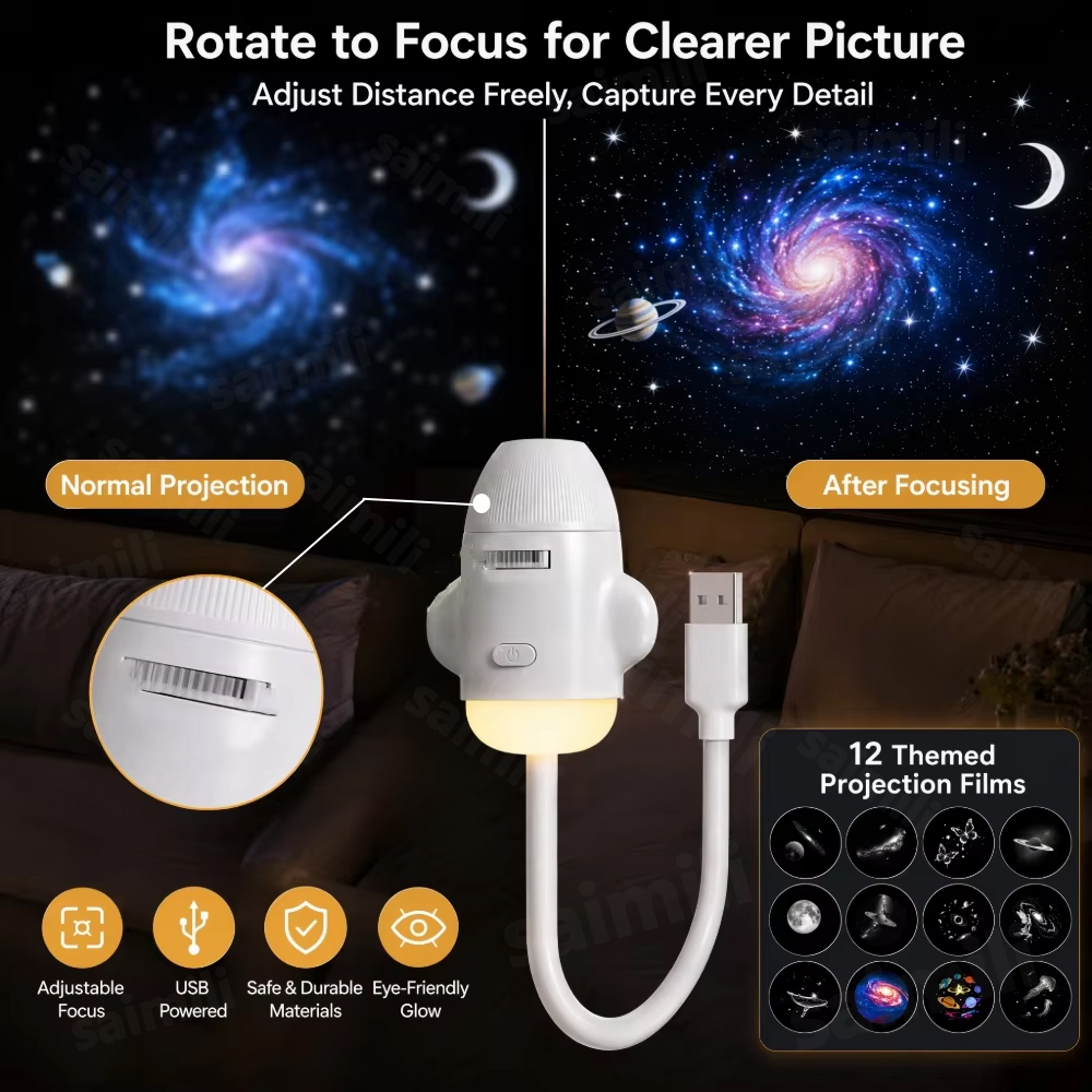 Projecteur USB portable Galaxi - Planetarium Projector Home avis et prix