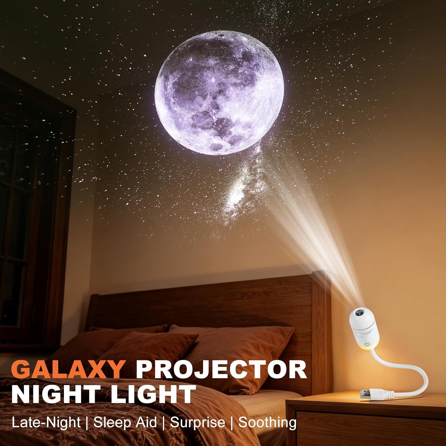 Projecteur Galaxie Veilleuse,  - Planetarium Projector Home avis et prix