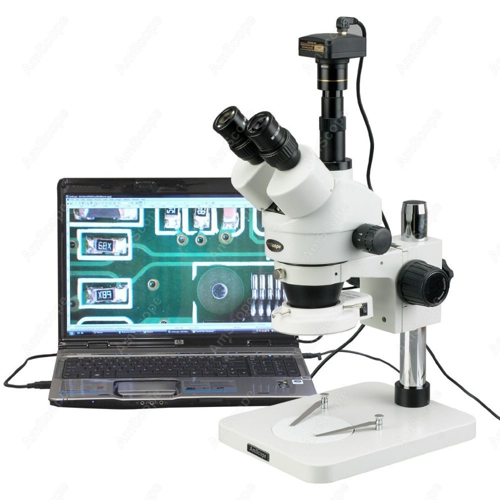 Microscope stéréoscopique trin - Amscope Microscope Stereo 7X-45X avis et prix